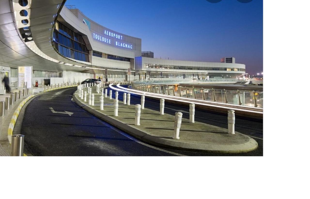 :) Spacieux T4 Aeroport, Ensoleille, Deco Soignee 블라냑 외부 사진